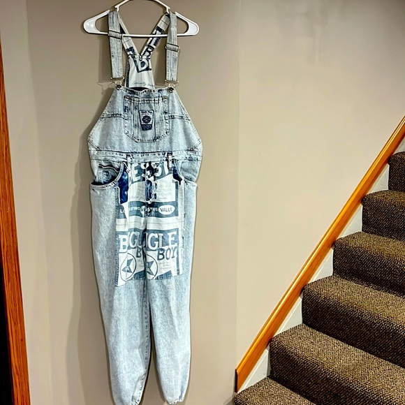 Bugle Boy Jeans Vintage Bugle Boy Denim Overalls Poshmark